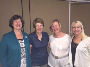 02.2015 Womens Playoff Winners Sue Lusk, Margaret Bourke, Barbara Travis, Candice Ginsberg